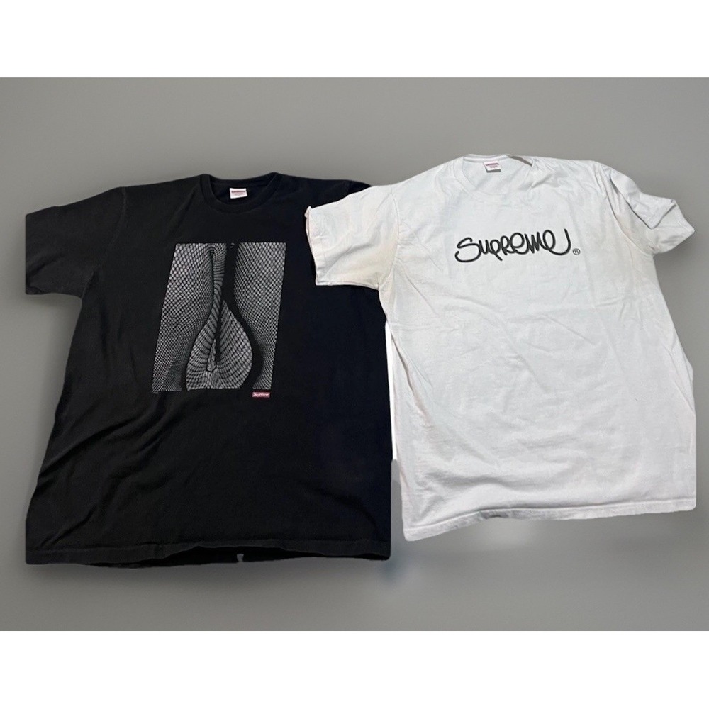 Supreme Daidō Moriyama Tights Tee‎ LG Streetwear White Supreme Script USA Made